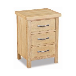 New Trinity Oak Bedside Cabinet