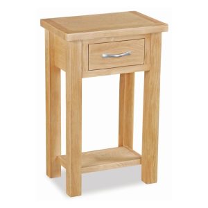 New Trinity Oak Telephone Table