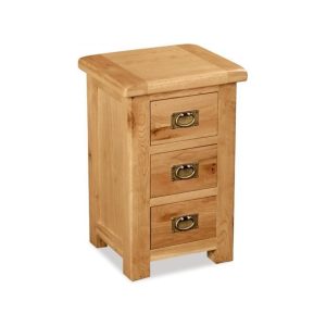 Salisbury Lite Oak Bedside Cabinet