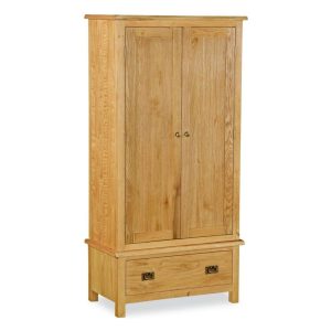 Salisbury Lite Oak Gents Wardrobe