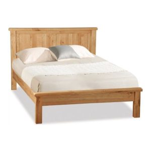 Salisbury Oak Panelled Bed