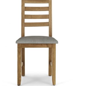 Bergen Oak Dining Chair Victoria Linen